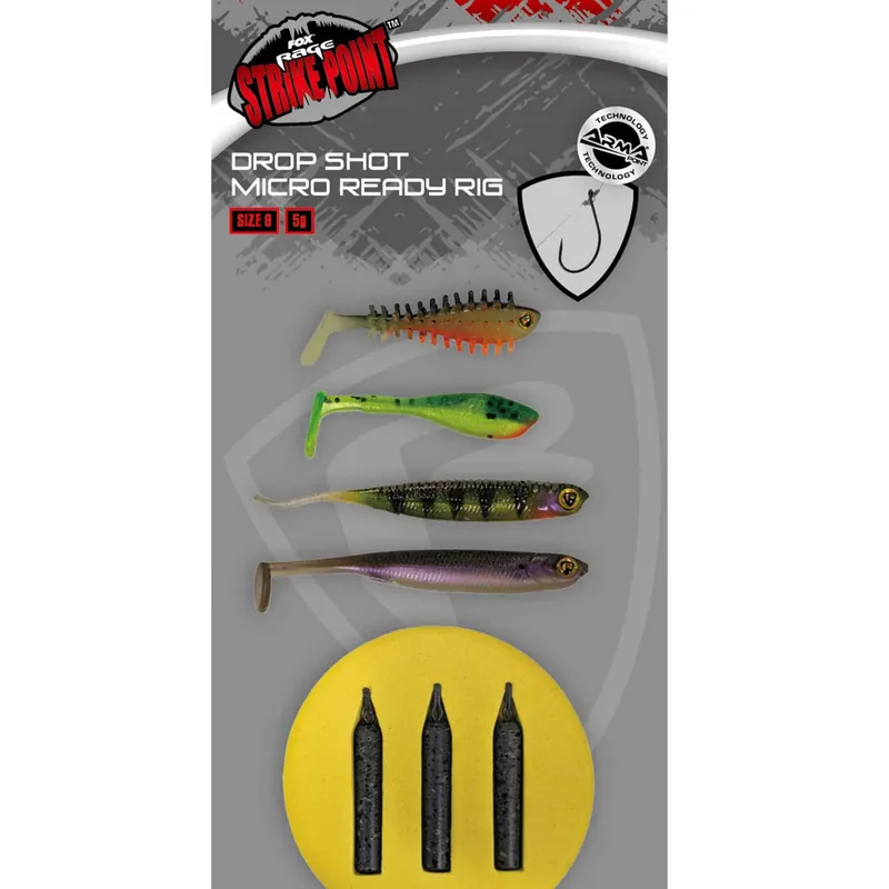 Fox Rage Drop Shot Ready Rigs Größe: 8 Sale