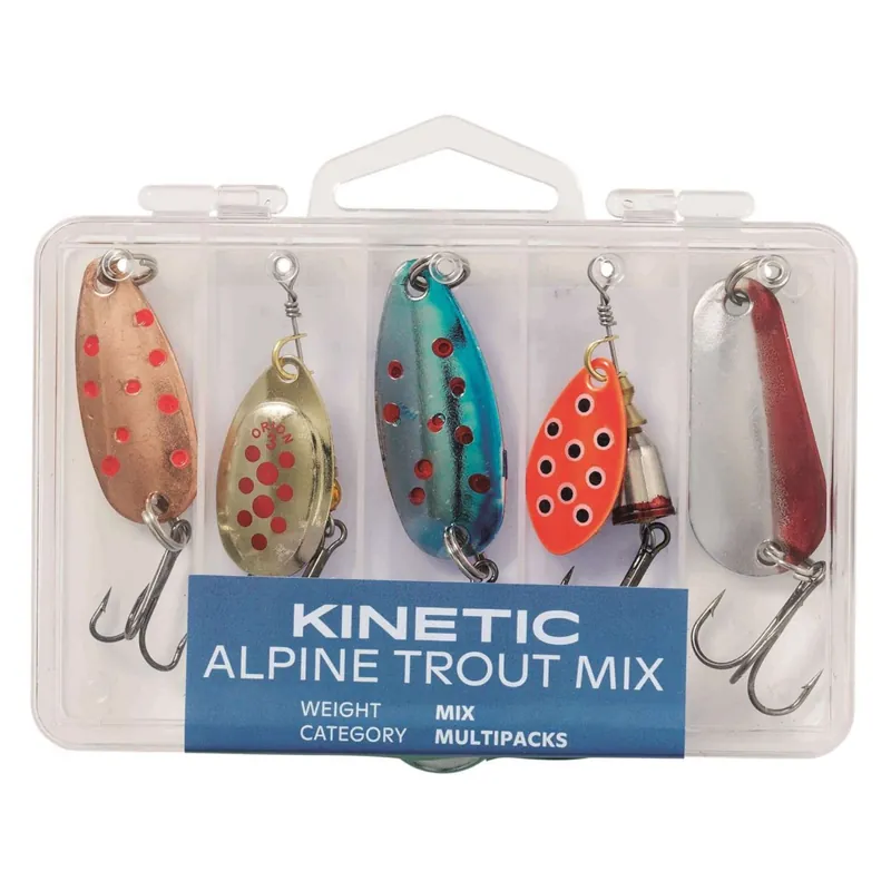 Kinetic Alpine Trout Mix - Forellenköder Schneller Versand