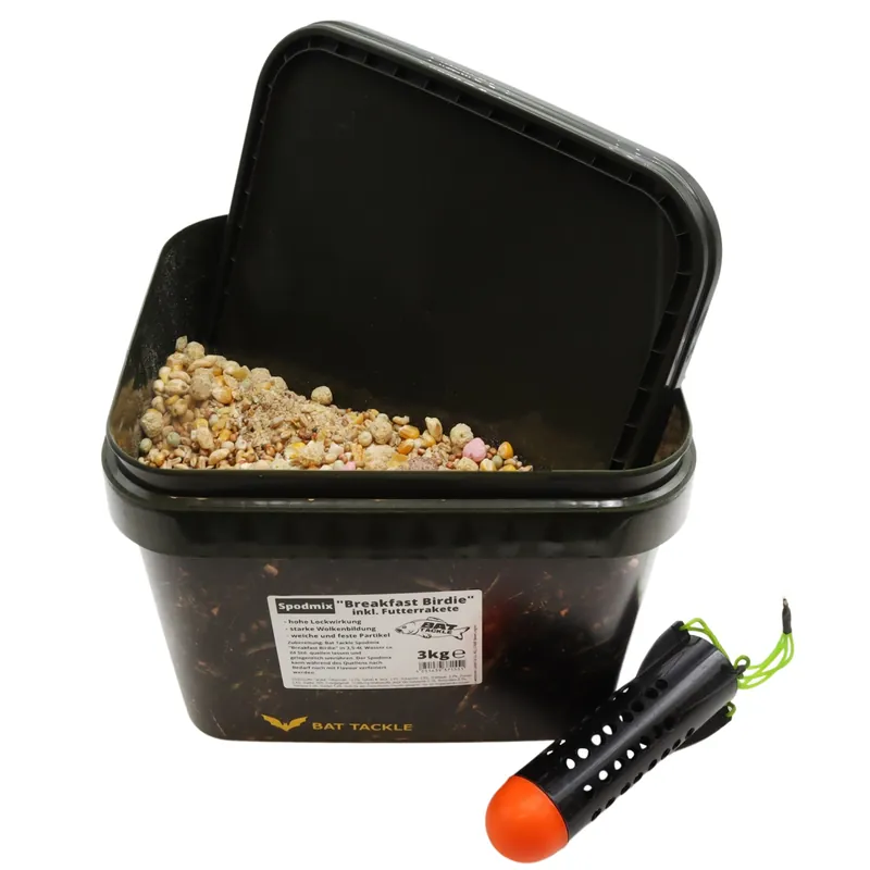 Bestpreis BAT-Tackle Spodmix "Breakfast Birdie" Session Pack - inkl. Eimer & Futterrakete