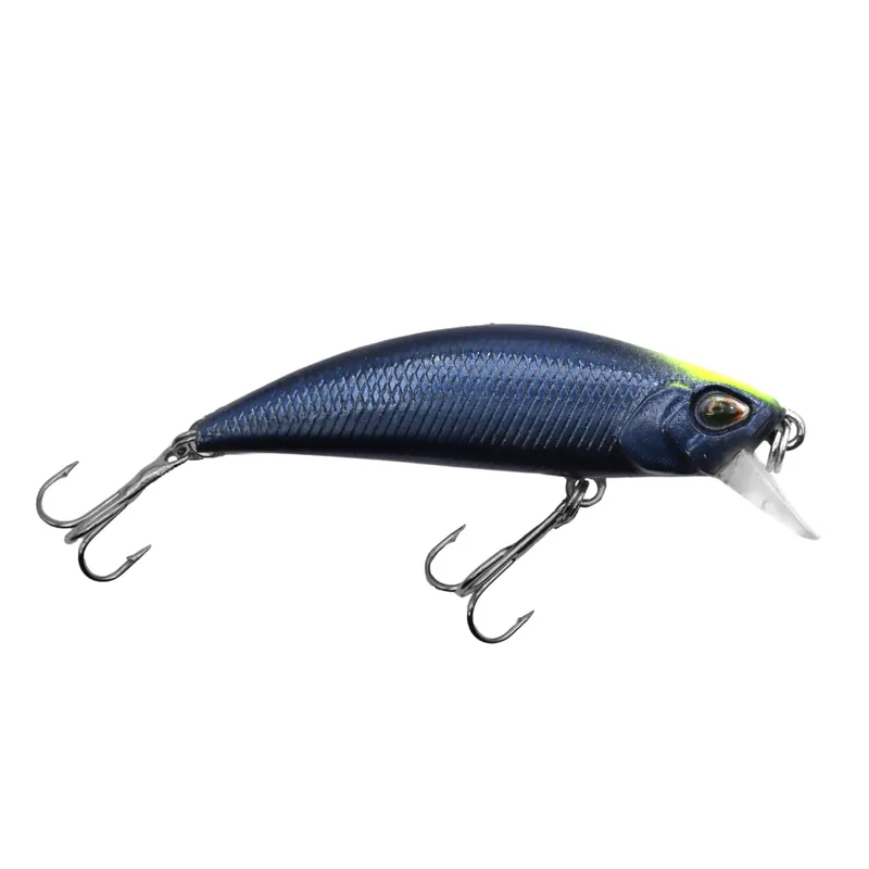 Mega-Angebot Troutlook S-Head - Forellen Wobbler Farbe: Black | Ausführung: Treble Hook