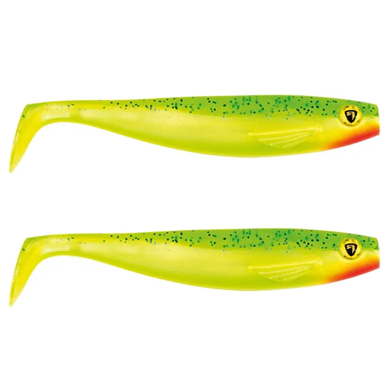 Fox Rage Pro Shad - Gummifisch Farbe: UV Lemontiger | Länge: 14cm Geprüft