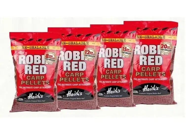 Kracherpreis Dynamite Baits Robin Red Carp Pellets 4mm / 6mm / 8mm / 12mm / 15mm / 20mm Köder