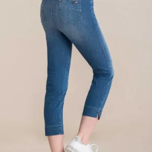 Adelina Jeanshose Powerstretch 7/8 Schlupfhose Markenware