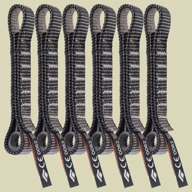 Black Diamond Standard Dogbone 12 cm 6-Pack Breite 18 mm no color Preis Gesenkt