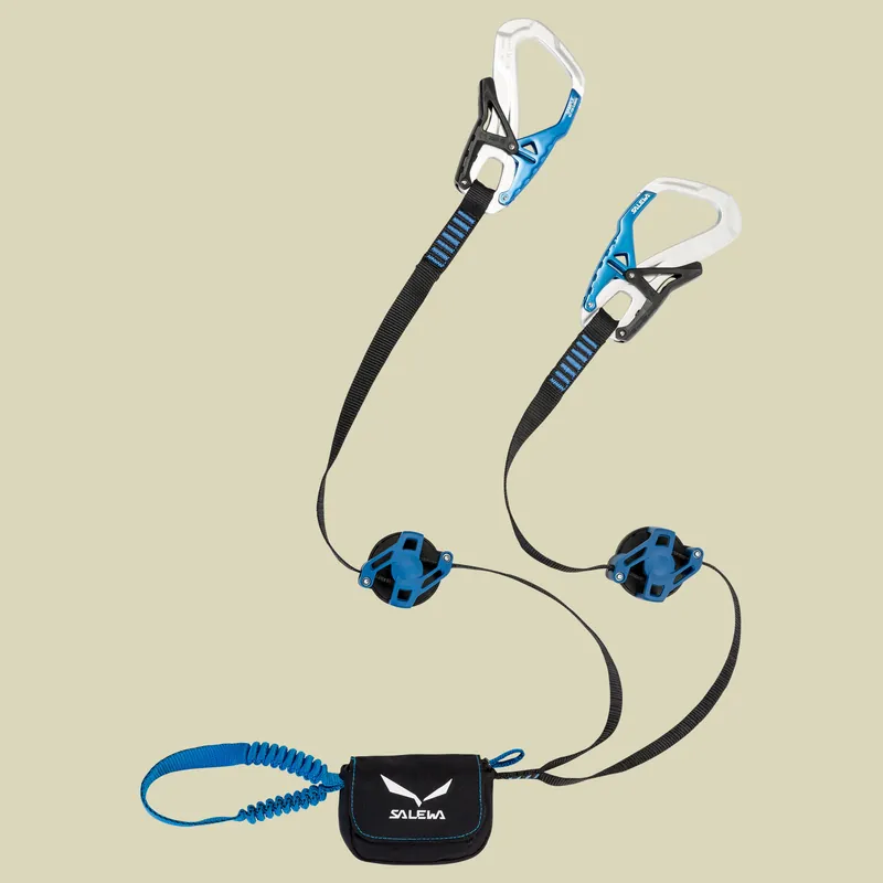 Salewa Set Via Ferrata Ergo Zip Farbe silver-royal blue Beliebt
