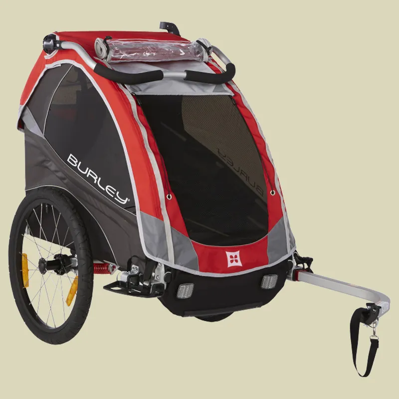Burley Solo mit Verdeck Farbe rot Mega-Angebot