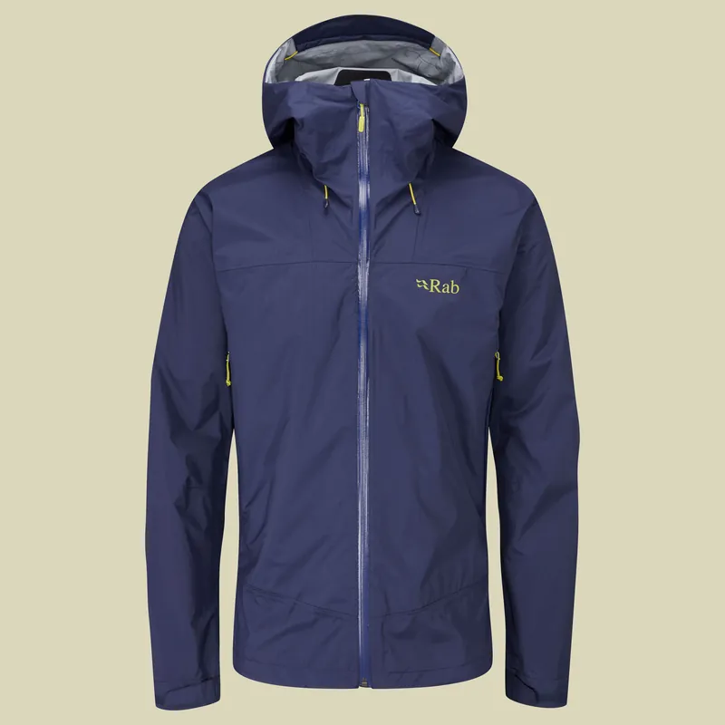 Rab Downpour Plus 2.0 Jacket Men Größe S Farbe deep ink Preis Gesenkt