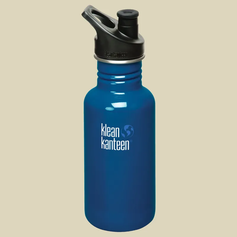 Heißes Angebot Klean Kanteen Classic mit Sport Cap 3.0 Volumen 532 Farbe blue planet