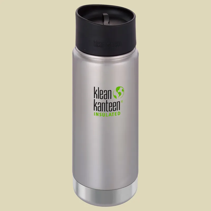 Klean Kanteen 473 ml Kanteen Vacuum Wide VI mit Cafe Cap 2.0 Volumen 473 Farbe brushed stainless Online Kaufen